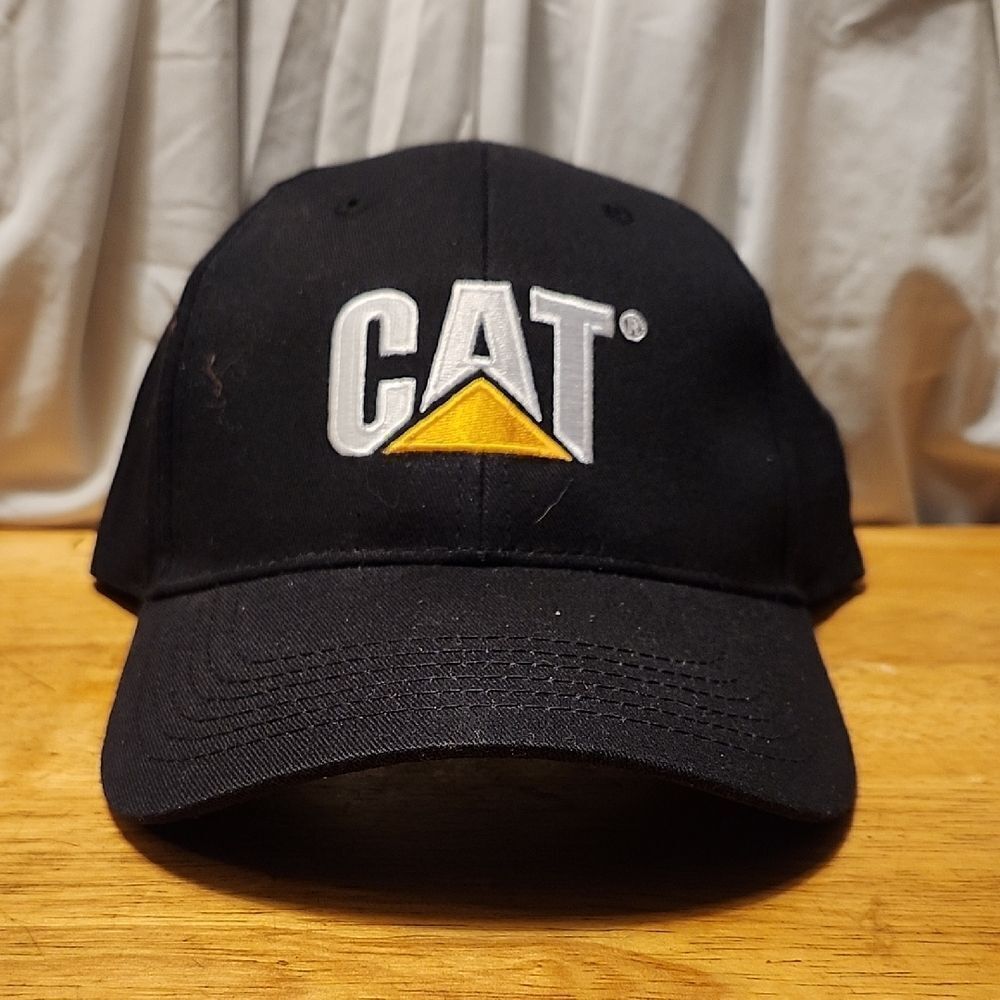 CAT Ohio Caterpillar Velcroback Hat - New